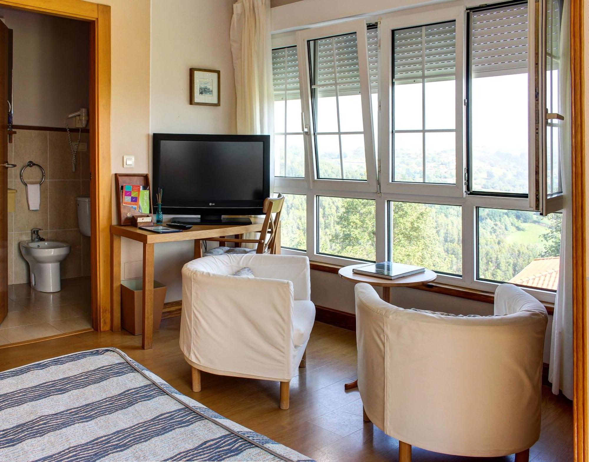 Hotel Mirador Del Sella Ribadesella Rom bilde